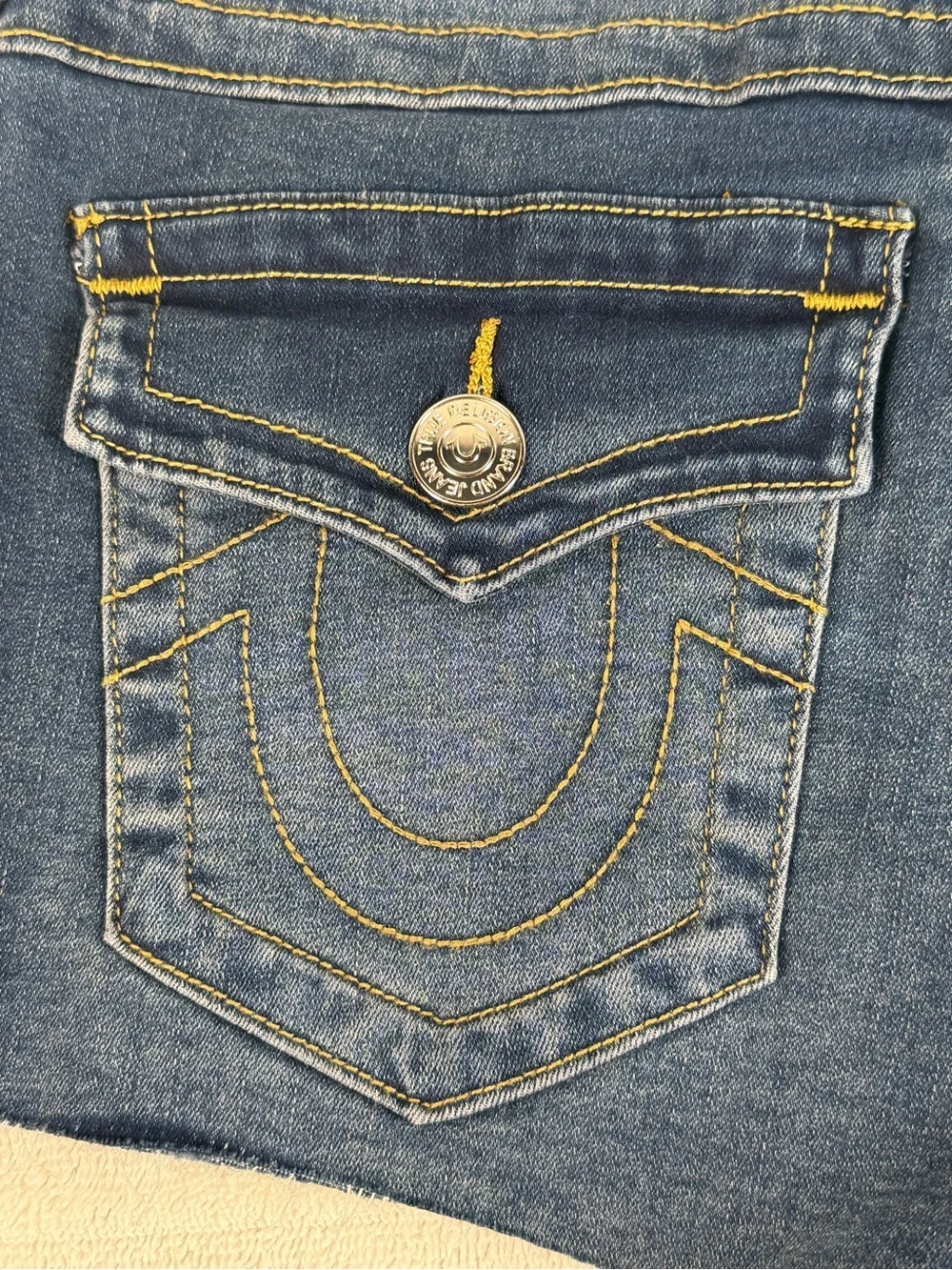 true religion joey cut off shorts w27 woman’s